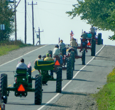 Annual Tractor Trek Parade